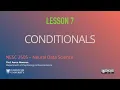 07 - Conditionals