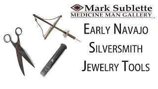 Native American Indian Jewelry How to identify early Navajo Silversmith Jewelry Tools