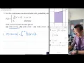 Probability Density Functions Q A 1 of 2 Evaluating probabilities