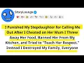 I Punished My Stepdaughter for Calling Me Out After I Cheated on Her Mum I Threw Away Her