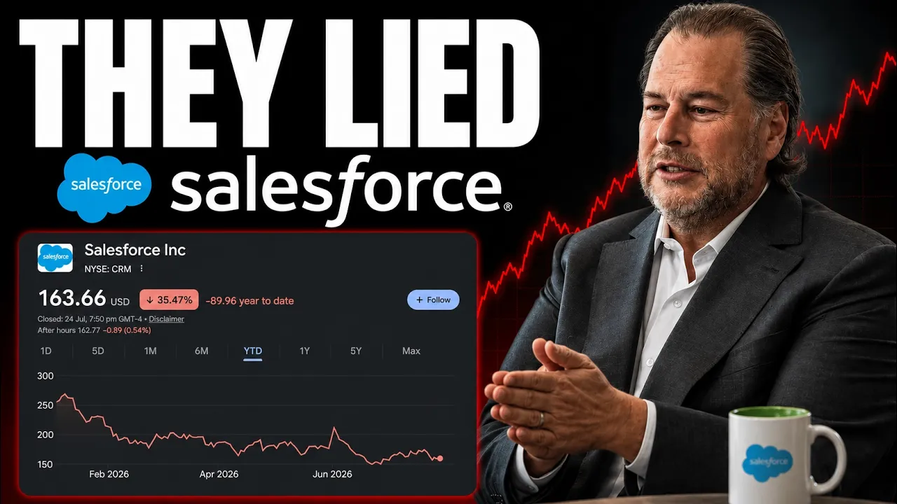 Salesforce Stock Just Got $1.6B AI Lifeline... But Jack Dorsey Just Built a Its Biggest Competition!