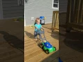 Bubble lawn mower