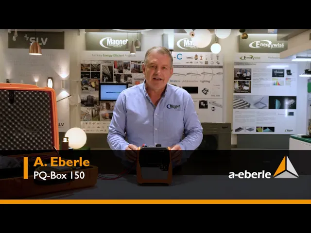 Thumbnail for the A-Eberle PQ-BOX 150 Power Quality Network Analyser and Transient Recorder Demo Video