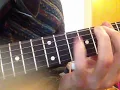 Tops - Way to be loved intro guitar tutorial