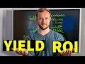 How to calculate YIELD vs How to calculate ROI in PROPERTY Jamie York