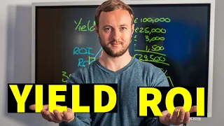 How to calculate YIELD vs How to calculate ROI in PROPERTY Jamie York