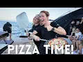 Download Lagu Crew Pizza Night onboard a Super Yacht
