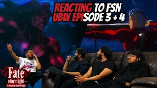 Download BERSERKER IS HERE!! | Reacting To Fate Stay/Night Unlimited Blade Works Episode 3+4 | TMC MP3