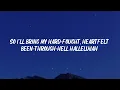 Brandon Lake, Jelly Roll - Hard Fought Hallelujah (Lyrics)