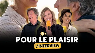 L'INTERVIEW - POUR LE PLAISIR (Alexandra Lamy, François Cluzet & Reem Kherici)
