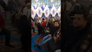 من عزاء والده الاستاذ فرحات عبدالقوى با قرية الطيبه النائب رضا غازى والحاج ابو النجا المرس 