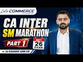 CA Inter SM Marathon Part 1 Chapter 4 Sept 26 Exams Live with CA Rishabhh Jainn Sir