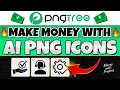 Create AI Icons Start Earning Online on PNGTREE Contributor Step-by-Step Full Tutorial 2026