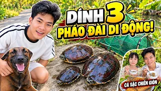 TiTan Trang đổ dến đầu mùa gặp gia đình rùa to