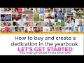 How to create a dedication on Balfour com
