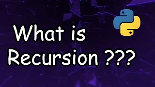 Data Structures and Algorithms in Python Course What s Recursion and Why Recursion - part 4