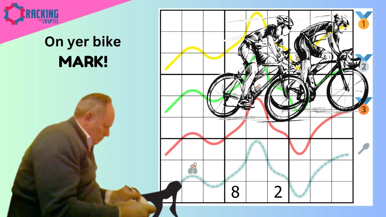 Sudoku at the Tour de France!