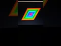 colorful rhombus shape using coding python turtle graphics