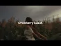 Lagu Madison Beer - strawberry sweet (AUDIO)