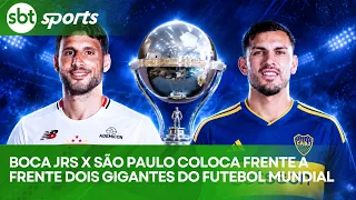 BOCA JRS X SÃO PAULO COLOCA FRENTE A FRENTE DOIS GIGANTES DO FUTEBOL MUNDIAL