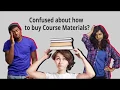 Navigating College Course Materials
