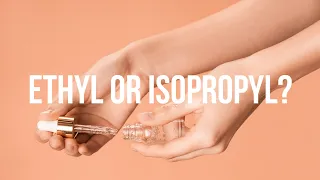 Rubbing Alcohol Ethyl or Isopropyl