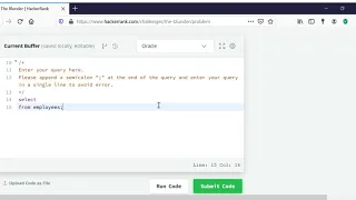 The Blunder HackerRank SQL