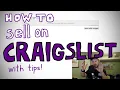 How to sell on Craigslist Full Walkthrough with Tips