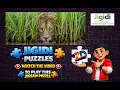 Jigidi Jigsaw Puzzles - Lion In The Grass