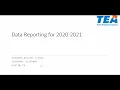 ASEP Reporting Data for 2020-2021
