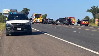 WATCH LIVE s give latest update after deadly crash on Highway 155