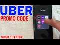 Where To Enter Uber Promo Code