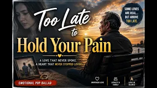 Too Late to Hold Your Pain | Emotional Pop Ballad About Unspoken Love & Second Chances