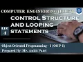 Lec-04 - Control Structure and Looping Stmt Object Oriented Programming 1 Computer Engineering