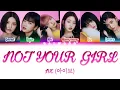 Download Lagu IVE (아이브) - NOT YOUR GIRL [Color Coded Lyrics Han|Rom|Eng]