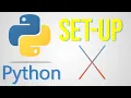 Python Setup For Mac OS