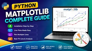 Python Matplotlib Complete Guide Installation Line Plots Multiple Lines Best Fit Line