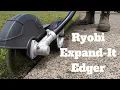 Ryobi Expand It Edger Line Trimmer Attachment - Unboxing and Full Review