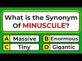 Ultimate Synonyms Quiz Can You Score a Perfect