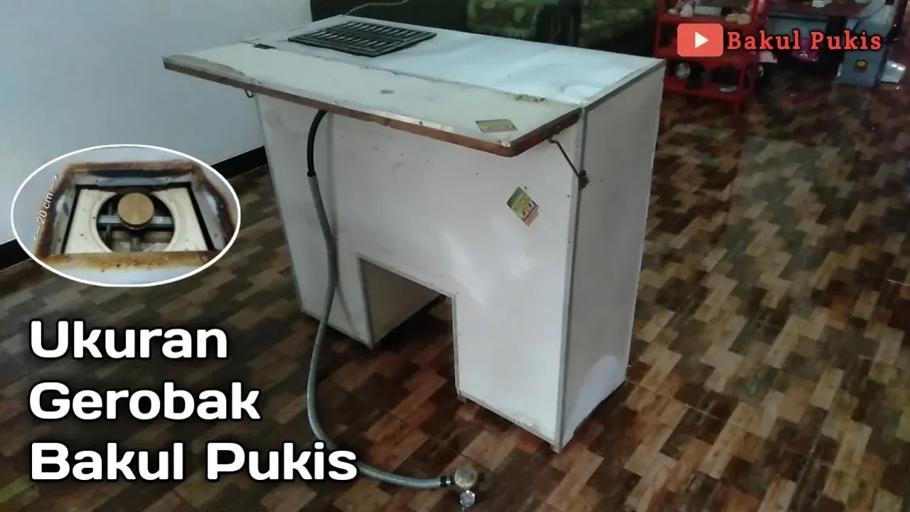 Cetakan Kue Cilor Bahan Kuningan. 