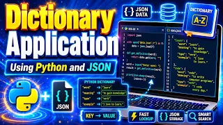 Dictionary Application Using Python and JSON