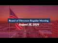2026 Board of Directors - Regular Meeting