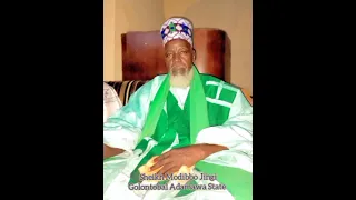 Sheikh Modibbo Jingi Golontobal Adamawa State Tambihu 
