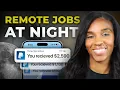 I found the Best Remote Jobs You Can Do At Night I m doing