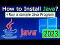How to Install Java JDK on Windows 2023 with JAVA - HOME