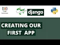 Creating First App in Django Django Tutorial Part 3