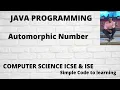 How To Check Whether A Number Is Automorphic Or Not In Java bluej