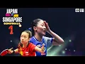 FULL MATCH | Miwa Harimoto vs Ser Lin Qian | Asian Team Championships 2025 Semifinals