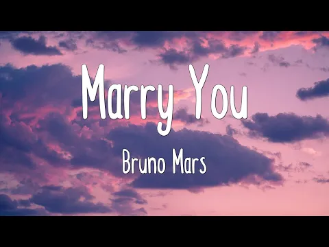 Download MP3 Marry You - Bruno Mars (Lyrics)