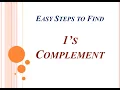 1 s Complement